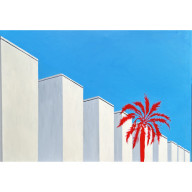 Betonowy las 100 x 70