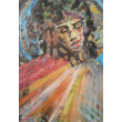 Tęcza, 70x100, 2024