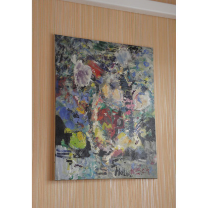 Eryk Maler - obrazy olejne - Kwiaty i owoce, tao, 60x80, 2024 foto #2