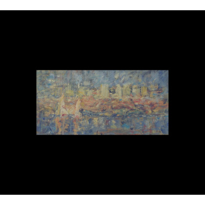 Eryk Maler - obrazy olejne - Grecja, 45x90 foto #1