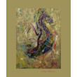 Motyw smoka, 60x80 cm, 2024