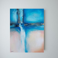 Abstrakcja-obraz akrylowy 90/70 cm