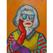 babcia z drinkami