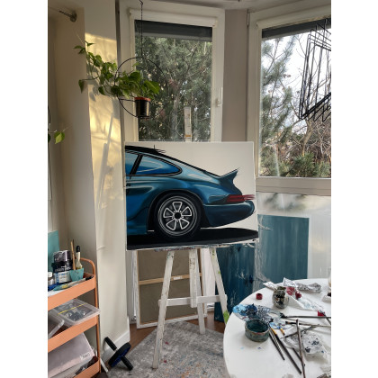 Katarzyna Nowakowska - obrazy olejne - Porsche foto #2