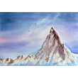 Akwarela Matterhorn