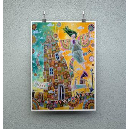 Kawa o smaku morza – Plakat, 4mara, plakaty
