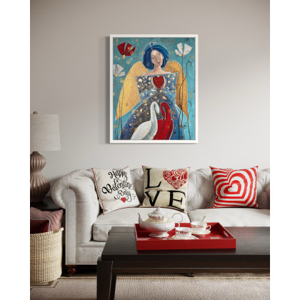 4mara - wydruki na płótnie - Miłość to uczucie, którego żądać nie można... – Giclee foto #1