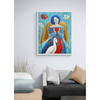 4mara - wydruki na płótnie - Miłość to uczucie, którego żądać nie można... – Giclee foto #2