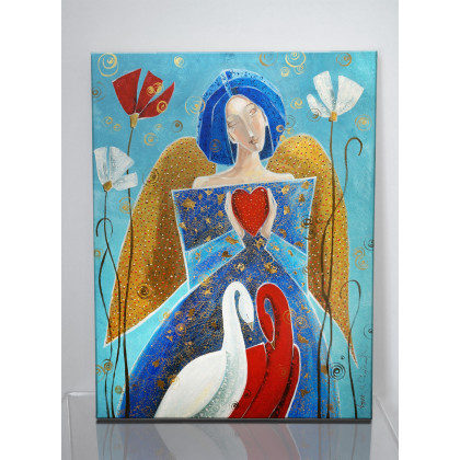 4mara - wydruki na płótnie - Miłość to uczucie, którego żądać nie można... – Giclee foto #3
