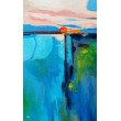 Krajobraz abstrakcyjny -obraz akrylowy 80/50 cm