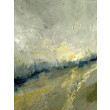 obraz olejny - misty lake in winter
