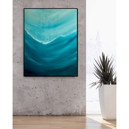 Wave, Katarzyna Nowakowska, obrazy tech. mieszana
