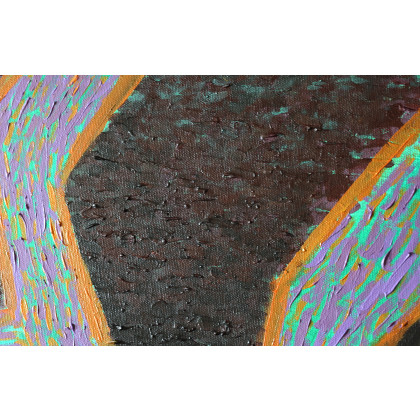 Kokumo Barbara Skowronek - obrazy akryl - Lapse - obraz akrylowy 60x80 cm foto #2