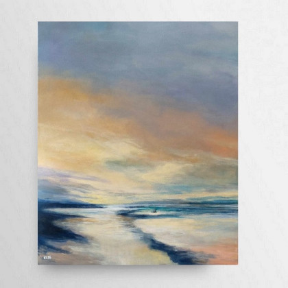 Morze   - obraz akrylowy 60/50 cm, Paulina Lebida, obrazy akryl