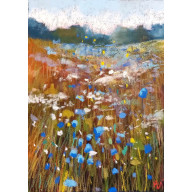 ŁĄKA - PRACA FORMATU 24/18 CM