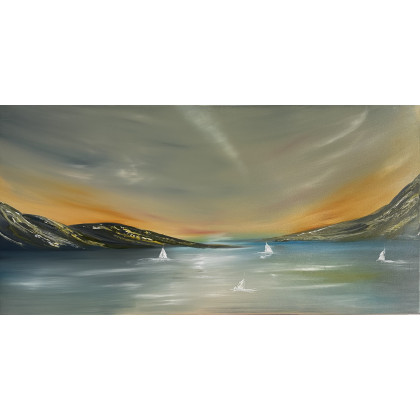 By the sea, Katarzyna Nowakowska, obrazy olejne