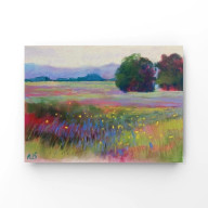 ŁĄKA  - RYSUNEK PASTELAMI