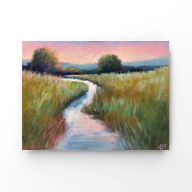 PEJZAŻ  - RYSUNEK PASTELAMI