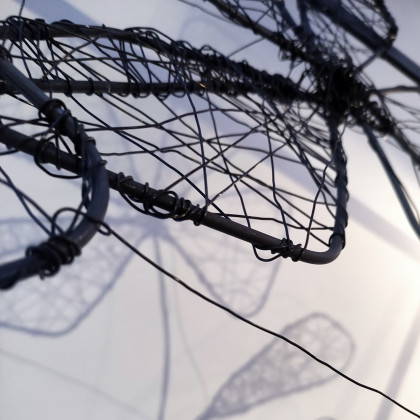Maja Gajewska - instalacja - Instalacja przestrzenna - chabry foto #2