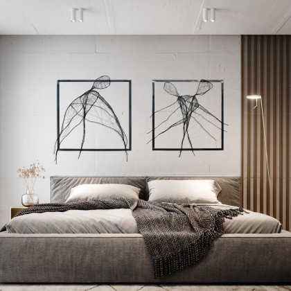 Maja Gajewska - instalacja - Instalacja przestrzenna - anioł foto #3