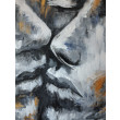 Twarze, 50x50 cm