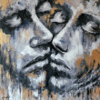 Twarze, 50x50 cm