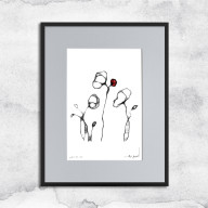GRAFIKA Z RAMĄ - NR 7 - MAKI