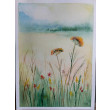 Łąka-akwarela formatu 25/18 cm