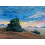PEJZAŻ- RYSUNEK PASTELAMI