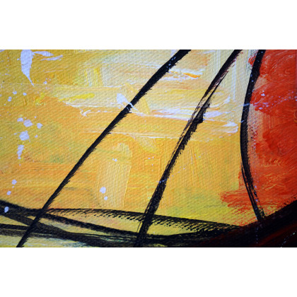 Rafal Stach - olej + akryl - Lady Wind 80x100 foto #1