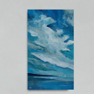 Morze    - obraz akrylowy 50/30 cm