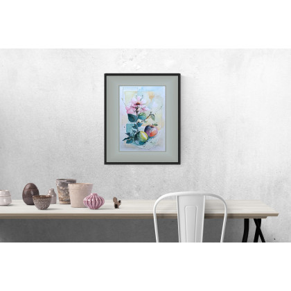 Joanna Tomczyk - obrazy akwarela - W kolorach natury, Akwarela 23x31 cm foto #1