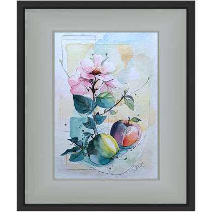 Joanna Tomczyk - obrazy akwarela - W kolorach natury, Akwarela 23x31 cm foto #4