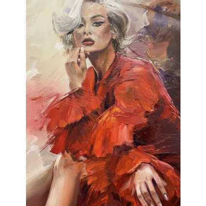 Jolanta Strzelczyk - obrazy olejne - PRZED PÓŁNOCĄ foto #4