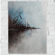 Industrialne horyzonty. Obraz akrylowy 80 x 60