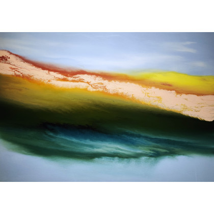 Colors are the smile of nature, Felix Guenther, obrazy akryl