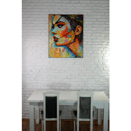Rafal Stach - olej + akryl - Miss You 80x100 foto #4