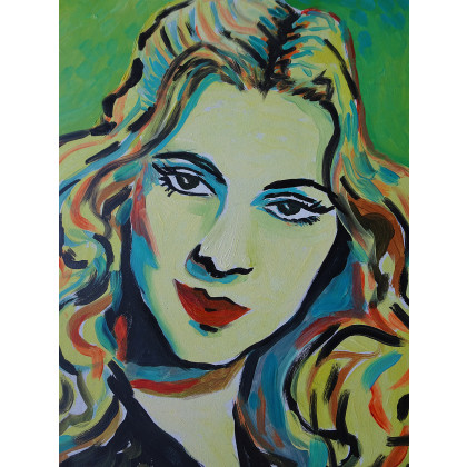 Marlena Kuć - obrazy olejne - joan fontaine foto #3