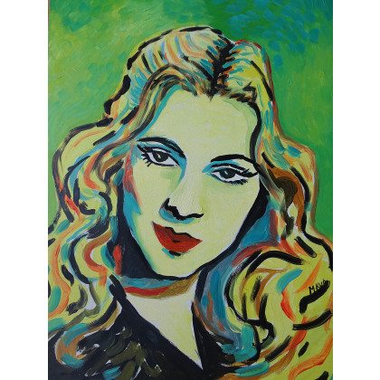 Marlena Kuć - obrazy olejne - joan fontaine foto #4