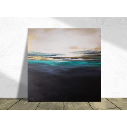 Kontrasty - obraz akryl 60/60 cm, Paulina Lebida, obrazy akryl