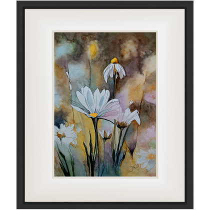 Joanna Tomczyk - obrazy akwarela - Kwiatowe Symphony, Akwarela 24x32 cm foto #4