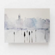 Miasto-  akwarela formatu 24/32 cm