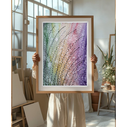 Małgorzata Domańska ART - obrazy akwarela - Akwarela 28x36.  Łąka foto #1