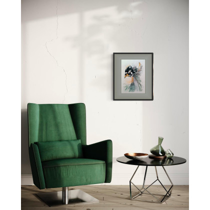 Joanna Tomczyk - obrazy akwarela - Ptasie spojrzenie, Akwarela 24x32 cm foto #3