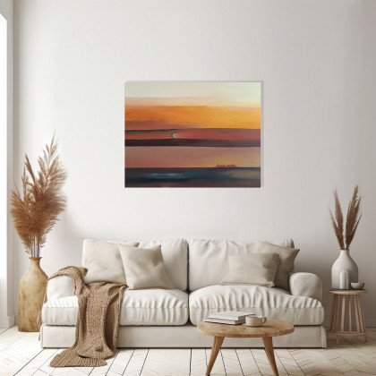 Joanna Tomczyk - obrazy olejne - Linie przestrzeni, Obraz olejny 100x75 cm foto #4