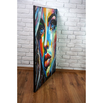 Rafal Stach - olej + akryl - W oczach wszystko 80x100 foto #2