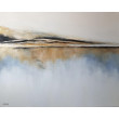 Złoty brzeg 2   - obraz akrylowy 80/100 cm