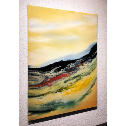 Felix Guenther - obrazy akryl - Colorful wave foto #1