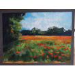 Łąka - rysunek pastelami