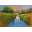 Pejzaż - rysunek  A4 pastelami